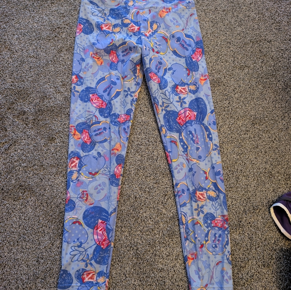 LulaRoe Mickey Leggings
